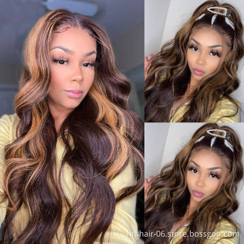 Wholesale Glueless Virgin Human Hair Full Lace Wig, Silk Base Brazilian Human Hair Wigs For Black Women